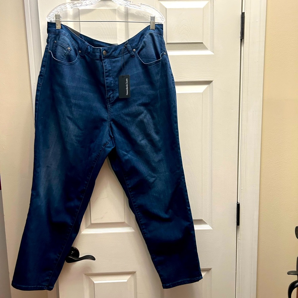 Needle & Cloth Jeans sz 24W NWT